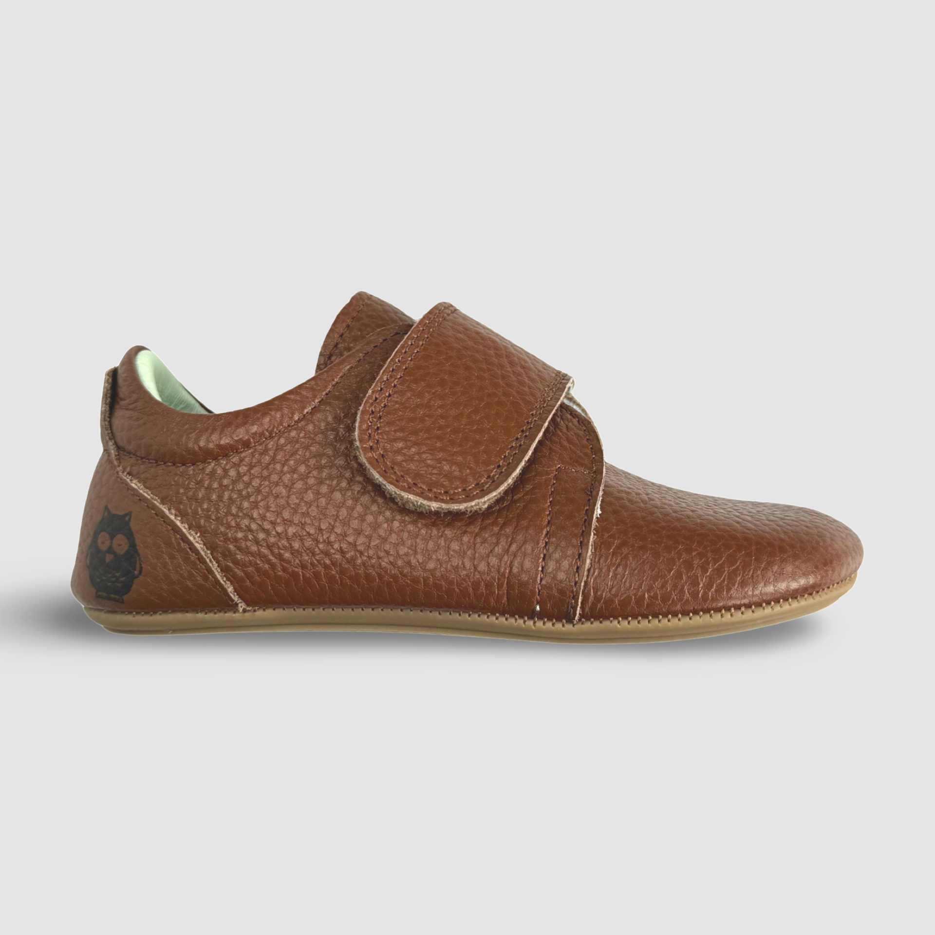 Poco Nido Tan Wide Strap Toddler Shoes. Mighty Shoes