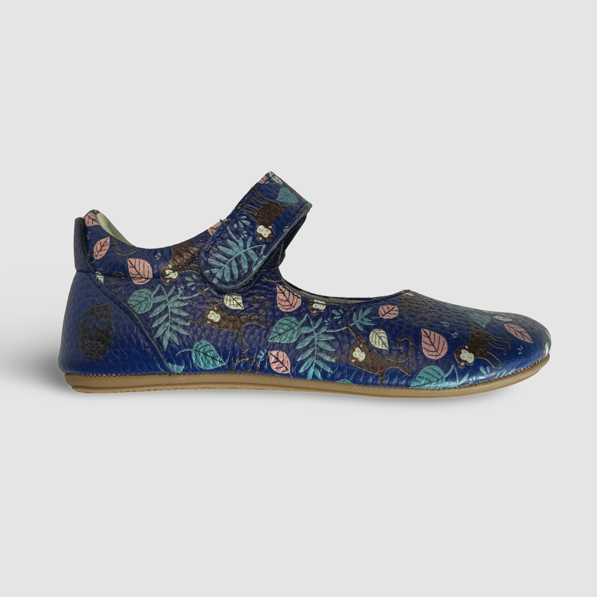 Poco Nido Mighty Shoes. Monkey Mary Jane Toddler Shoes