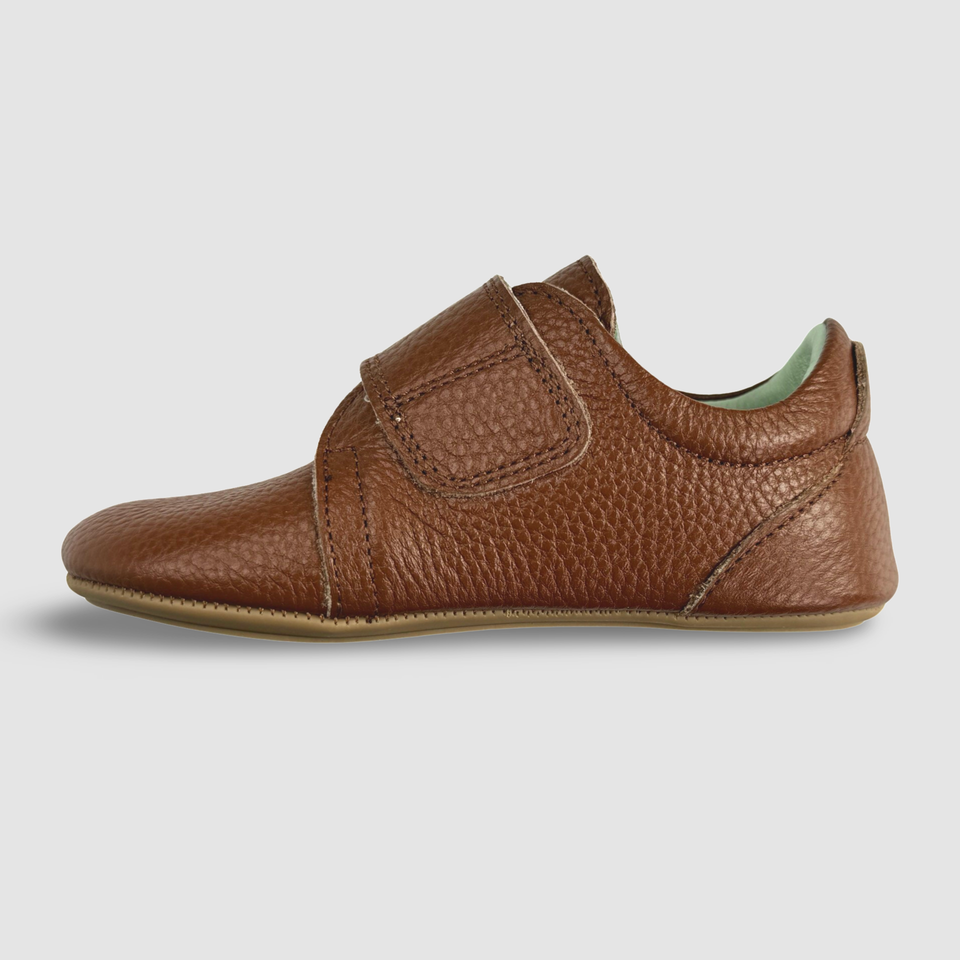 Poco Nido Tan Wide Strap Toddler Shoes. Mighty Shoes