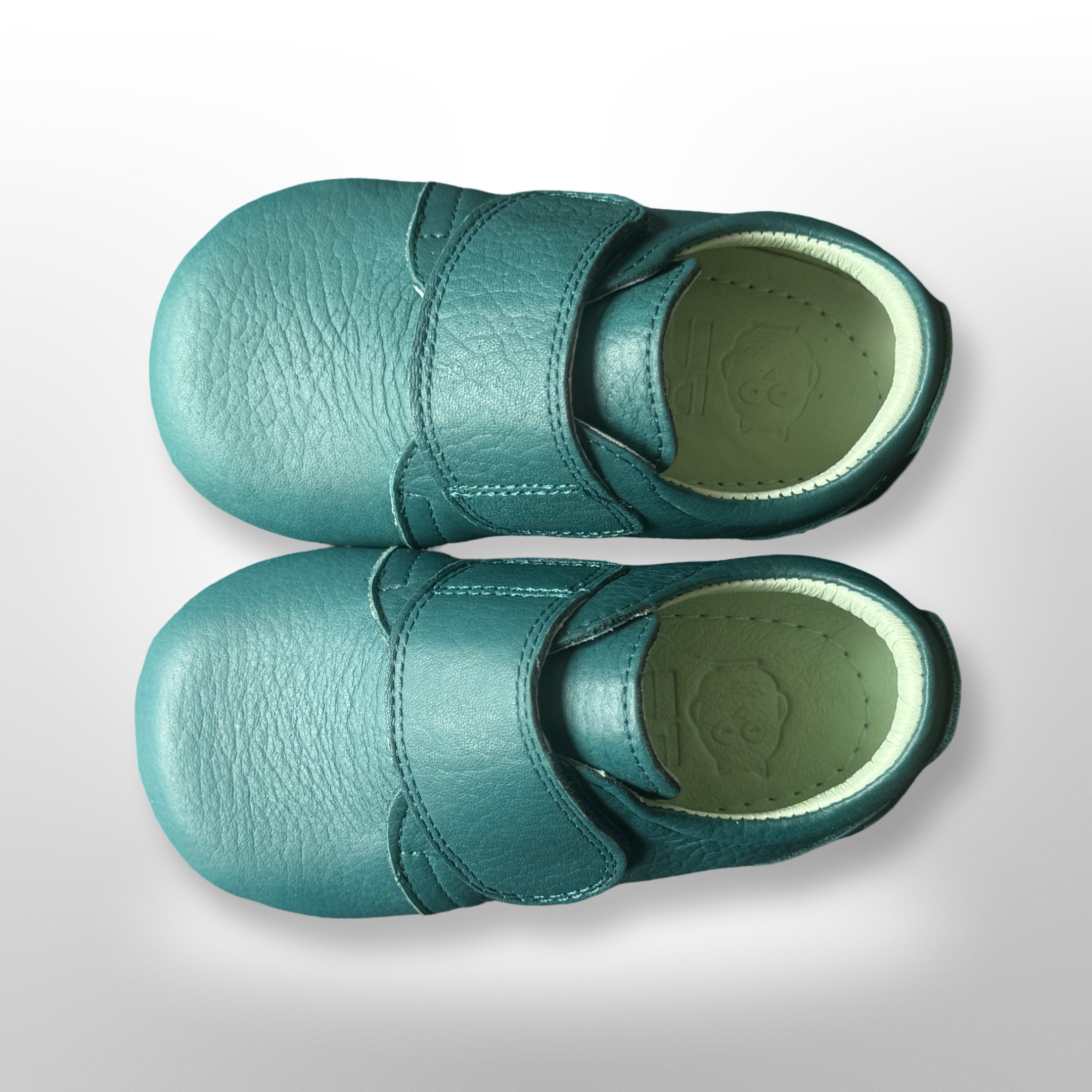 Poco Nido Teal Wide Strap Toddler Shoes. Mighty Shoes
