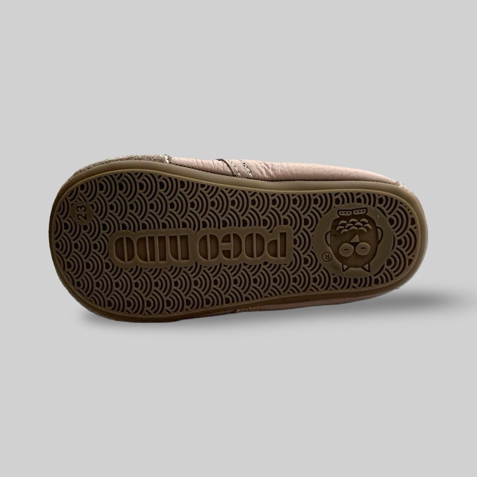 Poco Nido Mighty Shoes. Children's Plaster Pink Strap Desert Boot.