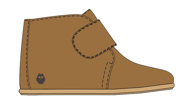 *PREORDER-1ST AUGUST DELIVERY* Mighty Shoes. Tan Strap Desert Boot