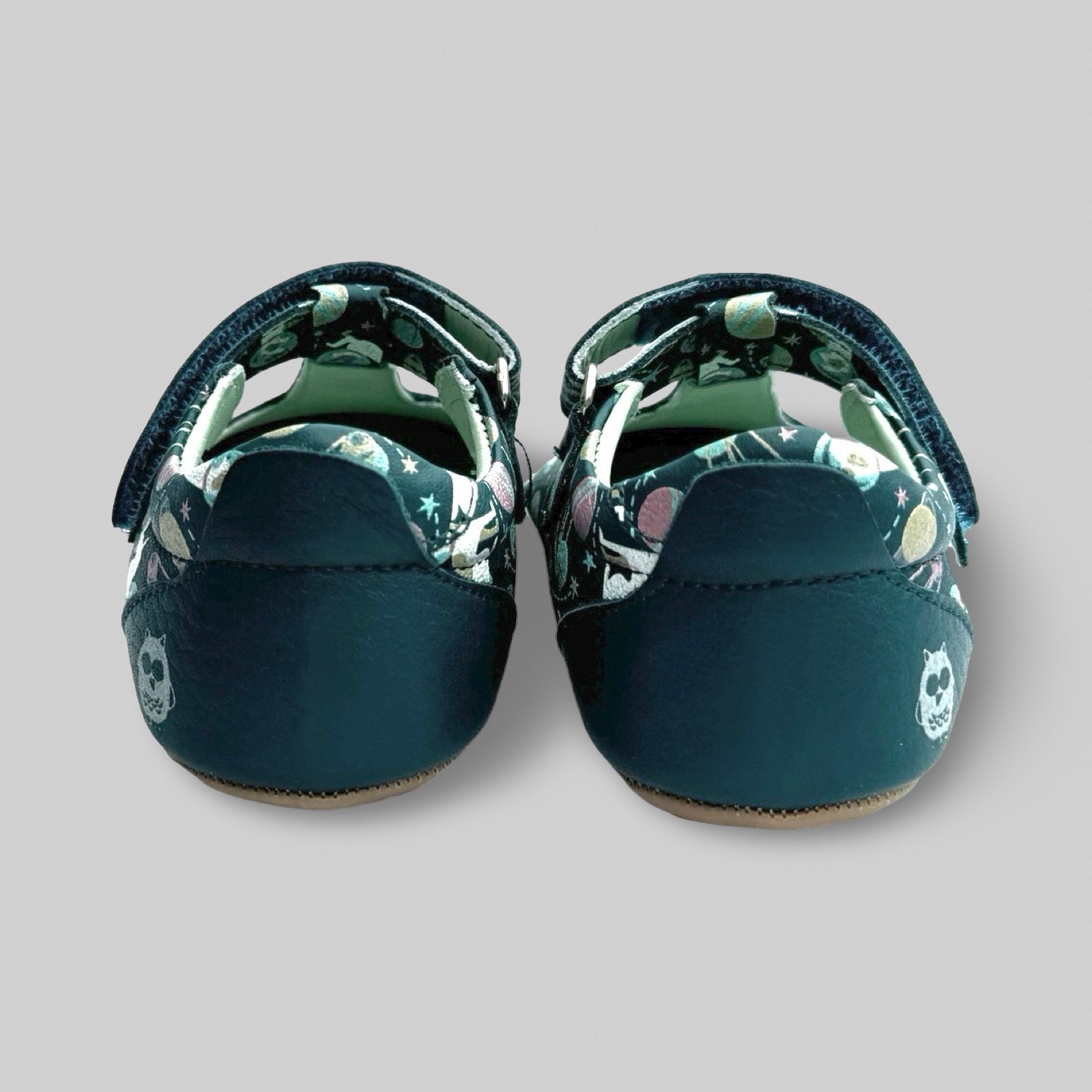 Poco Nido Mighty Shoes. Space Dog T Bar Toddler Shoes