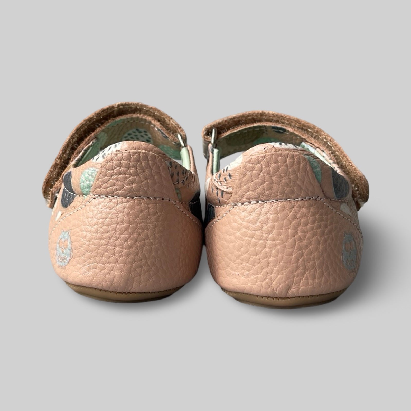 Poco Nido Mighty Shoes. Children's Pink Dots And Dabs Mary Jane Shoes