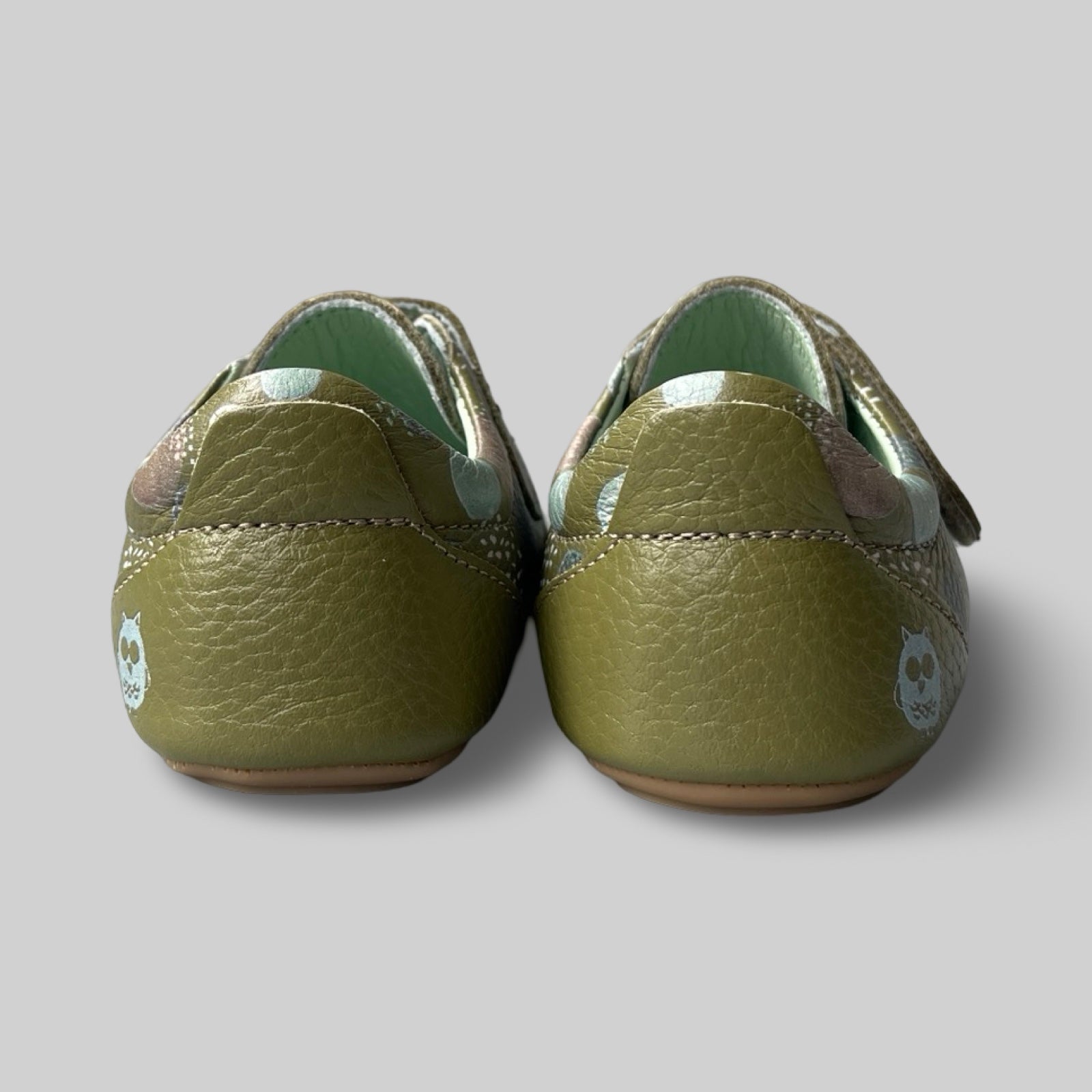 Poco Nido Dots and Dabs Print Strap Toddler Shoes. Mighty Shoes