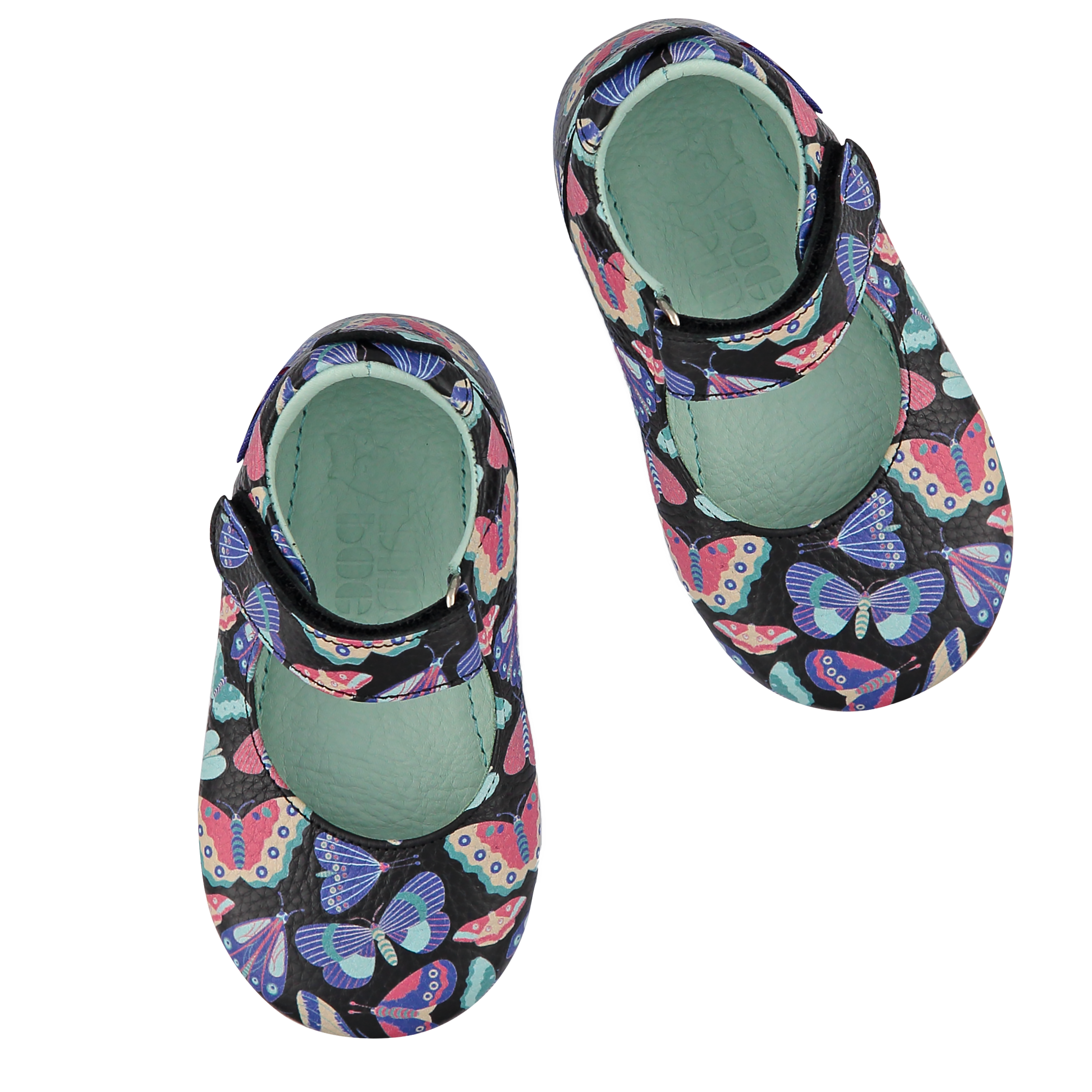 Poco Nido Mighty Shoes. Children's Butterflies Mary Jane Shoes