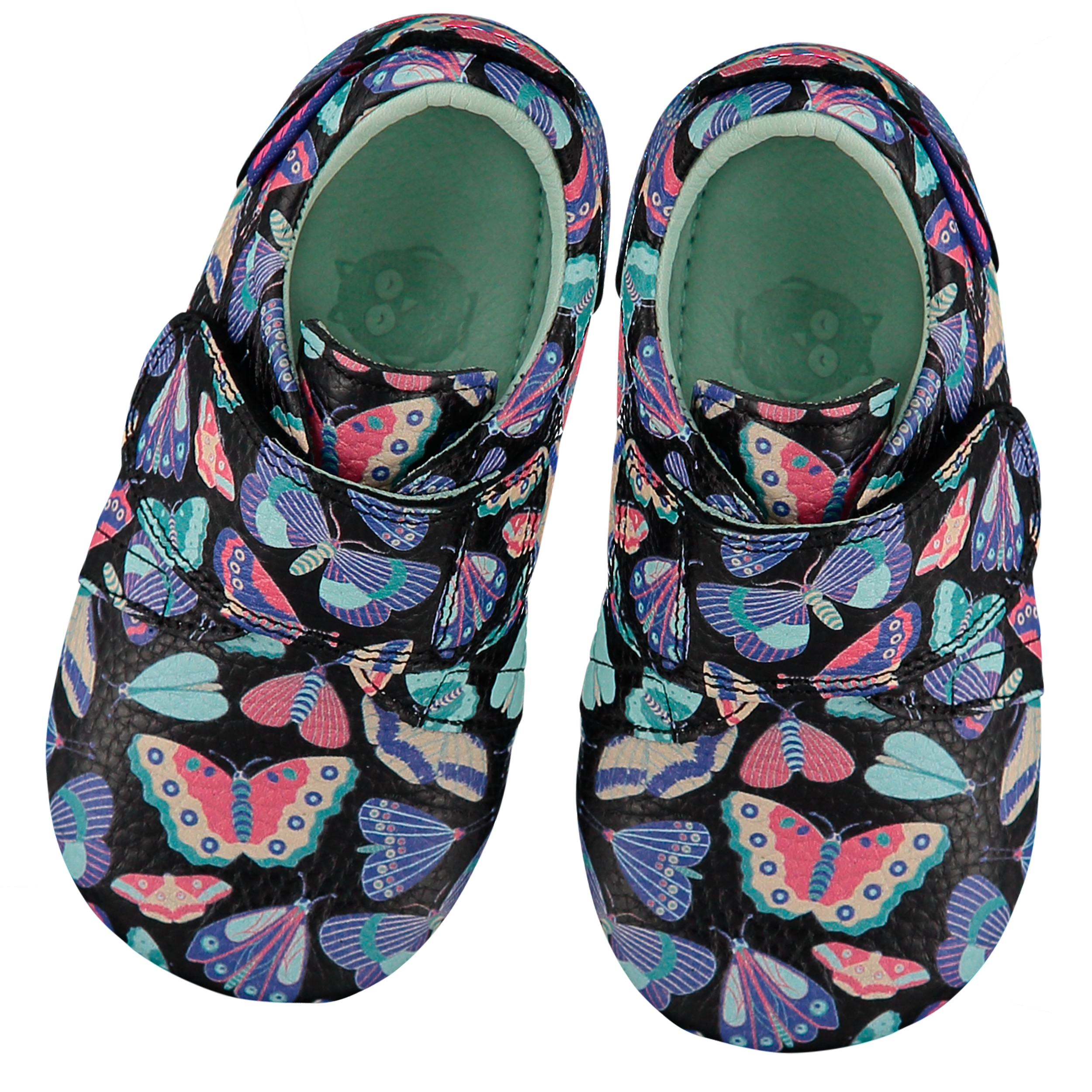 Poco Nido Mighty Shoes. Children's Butterflies Strap Shoe