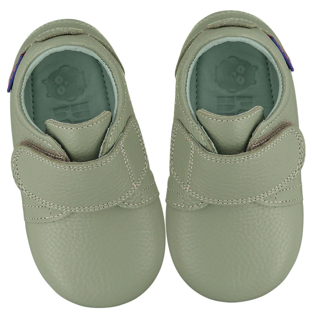 Poco Nido Sage Strap Toddler Shoes. Mighty Shoes